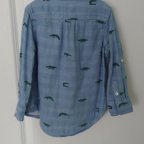 GAP 3T alligator dress shirt - Picture 3 of 3